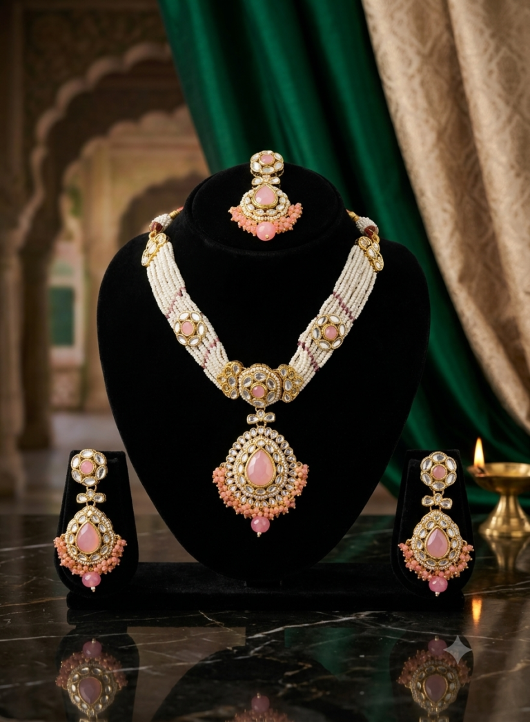 Kundan Necklace Set